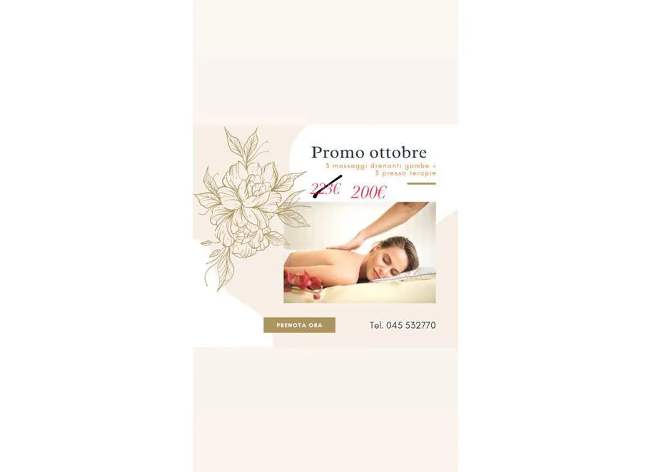 Pacchetto Benessere Gambe Promo Ottobre